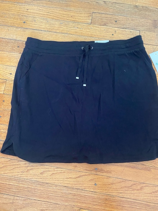 croft & barrow Pants - Everyday Black Drawstring skort